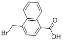 structure of CAS# 30236-02-3, 4-(Bromomethyl)-1-Naphthalenecarboxylic Acid;4-(BROMOMETHYL)NAPHTHALENE-1-CARBOXYLIC ACID;4-(Bromomethyl)-1-Naphthoic Acid