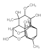 CAS#: 30248-05-6， (11alpha,12beta)-11,13,16-trihydroxy-2,12-dimethoxy-Picras-2-en-1-one
