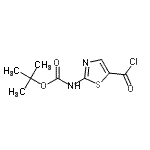 CAS#: 302964-20-1， 2-Methyl-2-Propanyl [5-(Chlorocarbonyl)-1,3-Thiazol-2-Yl]Carbamate