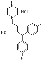 CAS#: 30297-96-2， 1-[4,4-Bis(4-Fluorophenyl)Butyl]Piperazine Dihydrochloride