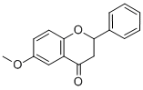 结构式 CAS# 3034-04-6, 6-甲氧基黄烷酮