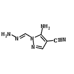 CAS#: 30433-65-9， 5-Amino-1-[(E)-Hydrazonomethyl]-1H-Pyrazole-4-Carbonitrile