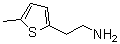structure of CAS# 30433-92-2, 2-(5-Methyl-2-Thienyl)Ethanamine;2-(5-methyl-2-thienyl)ethylamine;2-(5-methylthiophen-2-yl)ethanamine;2-(5-Methyl-thiophen-2-yl)-ethylamine