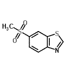 CAS#: 304660-64-8， 6-(Methylsulfonyl)-1,3-Benzothiazole