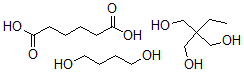 CAS#: 30525-45-2， Hexanedioic acid, polymer with 1,4-butanediol and 2-ethyl-2-(hydroxymethyl)-1,3-propanediol