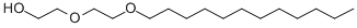 structure of CAS# 3055-93-4, 2-(2-Dodecyloxyethoxy)Ethanol;2-(2-Lauryloxyethoxy)Ethanol;Dodecyldiglycol;2-(2-(Dodecyloxy)Ethoxy)Ethanol