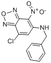 结构式 CAS# 306934-83-8, N-苄基-4-硝基-2,1,3-苯并恶二唑-5-胺