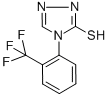 结构式 CAS# 306936-80-1, 4-[2-(三氟甲基)苯基]-4H-1,2,4-三唑-3-硫醇