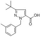 CAS#: 306937-00-8， 3-(Tert-Butyl)-1-(3-Methylbenzyl)-1H-Pyrazole-5-Carboxylic Acid