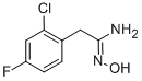 structure of CAS# 306937-33-7, 2-(2-Chloro-4-Fluorophenyl)-N'-Hydroxyethanimidamide;2-(2-CHLORO-4-FLUOROPHENYL)-N'-HYDROXYETHANIMIDAMIDE;2-(2-CHLORO-4-FLUOROPHENYL)-N'-HYDROXYETHANINIDAMIDE;2-(2-Chloro-4-Fluoro-Phenyl)-N-Hydroxy-Acetamidine