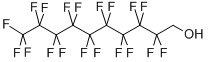 structure of CAS# 307-37-9, 1H,1H-Perfluoro-1-Decanol;2,2,3,3,4,4,5,5,6,6,7,7,8,8,9,9,10,10,10-Nonadecafluoro-1-Decanol,98%;2,2,3,3,4,4,5,5,6,6,7,7,8,8,9,9,10,10,10-NONADECAFLUORO-1-DECANOL;2,2,3,3,4,4,5,5,6,6,7,7,8,8,9,9,10,10,10-NONADECFLUORO-1-DECANOL