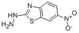 structure of CAS# 30710-21-5, (6-Nitrobenzothiazol-2-Yl)-Hydrazine;Zinc00060963;St009327;Nsc158091