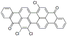 CAS#: 30729-50-1， Trichlorobenzo(rst)phenanthro(10,1,2-cde)pentaphene-9,18-dione