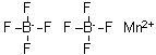 CAS 登录号：30744-82-2， 四氟硼酸(1-)锰(2+)