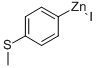 CAS#: 307496-24-8， 4-(Methylthio)Phenylzinc Iodide