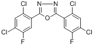 CAS#: 307557-48-8， 2,5-Bis(2,4-Dichloro-5-Fluorophenyl)-1,3,4-Oxadiazole