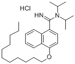 CAS#: 30798-90-4， N,N-Di(Propan-2-Yl)-4-Undecoxynaphthalene-1-Carboximidamide Hydrochloride