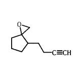 CAS#: 308281-39-2， 4-(3-Butyn-1-Yl)-1-Oxaspiro[2.4]Heptane