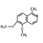 CAS#: 30836-91-0， 5,6-Dimethoxy-1-Methylisoquinoline