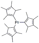 CAS 登录号：308847-82-7， 三[(1,2,3,4,5-h)-1,2,3,4-四甲基-2,4-环戊二烯-1-基]-镨