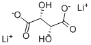 structure of CAS# 30903-88-9, Lithium Tartrate