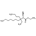 CAS#: 30962-72-2， Ethyl 3-Butyl-2-Cyano-3-Ethyldecanoate
