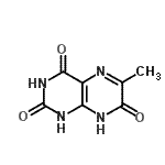 CAS#: 31053-46-0， 6-Methyl-2,4,7(1H,3H,8H)-Pteridinetrione