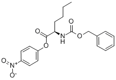 structure of CAS# 31062-20-1, Cbz-D-Norleucine 4-nitrophenyl ester;4-Nitrophenyl (2R)-2-{[(Benzyloxy)Carbonyl]Amino}Hexanoate;Z-D-2-AMINOHEXANOIC ACID 4-NITROPHENYL ESTER;Z-D-2-AMINOHEXANOIC ACID-P-NITROPHENYL ESTER