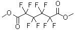 structure of CAS# 3107-98-0, Dimethyl Octafluoroadipate;Octafluorohexanedioic Acid Dimethyl Ester;Dimethyl Octafluorohexane-1,6-Dioate;Perfluoroadipic Acid Dimethyl Ester