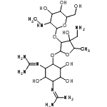 CAS#: 31104-95-7， 2,2'-[4-({3-C-(Aminomethyl)-5-Deoxy-2-O-[2-Deoxy-2-(Methylamino)Hexopyranosyl]Pentofuranosyl}Oxy)-2,5,6-Trihydroxy-1,3-Cyclohexanediyl]Diguanidine