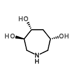 CAS#: 312489-60-4， (3R,4R,6S)-3,4,6-Azepanetriol