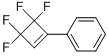 structure of CAS# 313-28-0, (3,3,4,4-Tetrafluoro-Cyclobut-1-Enyl)-Benzene;(3,3,4,4-TETRAFLUORO-CYCLOBUT-1-ENYL)-BENZENE