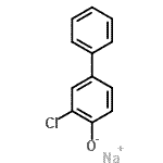 CAS 登录号：31366-97-9， 钠3-氯-4-联苯醇酸酯