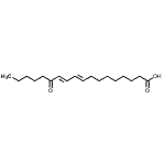 CAS 登录号：31385-09-8， (9E,11E)-13-氧代-9,11-十八碳二烯酸