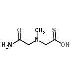 CAS#: 314242-76-7， [(2-Amino-2-oxoethyl)(methyl)amino]ethanethioic S-acid