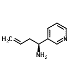 CAS 登录号：314280-30-3， (1S)-1-(3-吡啶基)-3-丁烯-1-胺