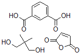 CAS#: 31472-46-5， Neopentyl glycol, maleic anhydride, isophthalic acid polymer