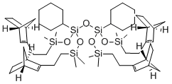 structure of CAS# 314727-33-8, 1,1,3,3-[2-(Norbornen-5-yl)ethyldimethylsiloxy]-1,3-dicyclohexyldisiloxane;1 3-DICYCLOHEXYL-1 1 3 3-TETRAKIS((NORB&