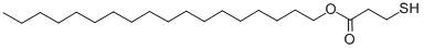 structure of CAS# 31778-15-1, Octadecyl 3-Mercaptopropionate;3-Mercaptopropanoic Acid Octadecyl Ester;3-Mercaptopropionic Acid Stearyl Ester