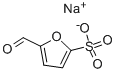 structure of CAS# 31795-44-5, 5-Formyl-2-Furansulfonic Acid Sodium Salt Hydrate;Sodium 5-Formyl-2-Furansulfonate;Sodium 5-Methanoylfuran-2-Sulfonate;T5233572