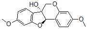 CAS 登录号：3187-52-8， (6aR,11aR)-3,9-二甲氧基-6,11a-二氢-[1]苯并呋喃并[3,2-c]苯并吡喃-6a-醇
