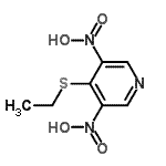 CAS#: 31872-77-2， 4-(Ethylsulfanyl)-3,5-Dinitropyridine