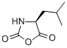 structure of CAS# 3190-70-3, (S)-(-)-4-Isobutyloxazolidine-2,5-Dione;(4R)-4-Isobutyloxazolidine-2,5-Dione;(4R)-4-Isobutyloxazolidine-2,5-Quinone;2,5-Oxazolidinedione, 4-(2-Methylpropyl)-
