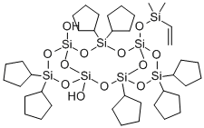 CAS#: 319910-53-7， (Dimethylvinylsilyloxy)heptacyclopentyltricycloheptasiloxanediol