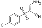 CAS#: 32083-31-1， 3-Amino-2-[(4-Chlorophenyl)Sulfonyl]Acrylonitrile