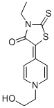 CAS#: 32112-80-4， 3-Ethyl-5-[1-(2-Hydroxyethyl)-4(1H)-Pyridinylidene]-2-Thioxo-4-Thiazolidinone