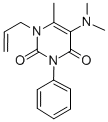 CAS#: 32150-76-8， 5-Dimethylamino-6-Methyl-3-Phenyl-1-Prop-2-Enylpyrimidine-2,4-Dione