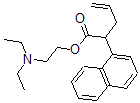 CAS#: 3216-54-4， 2-Diethylaminoethyl 2-Naphthalen-1-Ylpent-4-Enoate