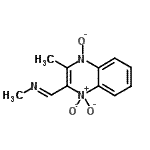 CAS#: 32160-34-2， 3-Methyl-2-[(E)-(Methylimino)Methyl]-1,4(1H)-Quinoxalinediolate 1-Oxide