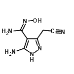 CAS#: 321905-55-9， 5-Amino-3-(Cyanomethyl)-N-Hydroxy-1H-Pyrazole-4-Carboximidamide